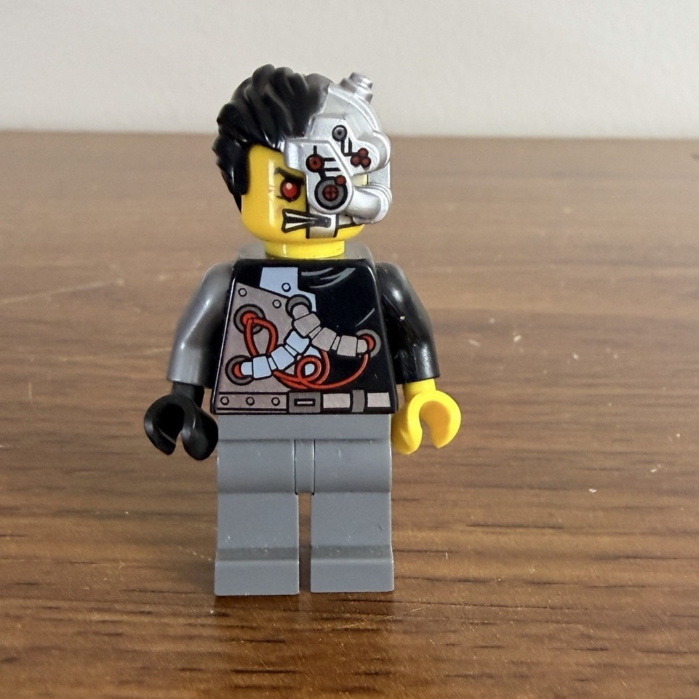 LEGO Ninjago Cyrus Borg OverBorg Minifigure njo088 70722 Rebooted Cyborg